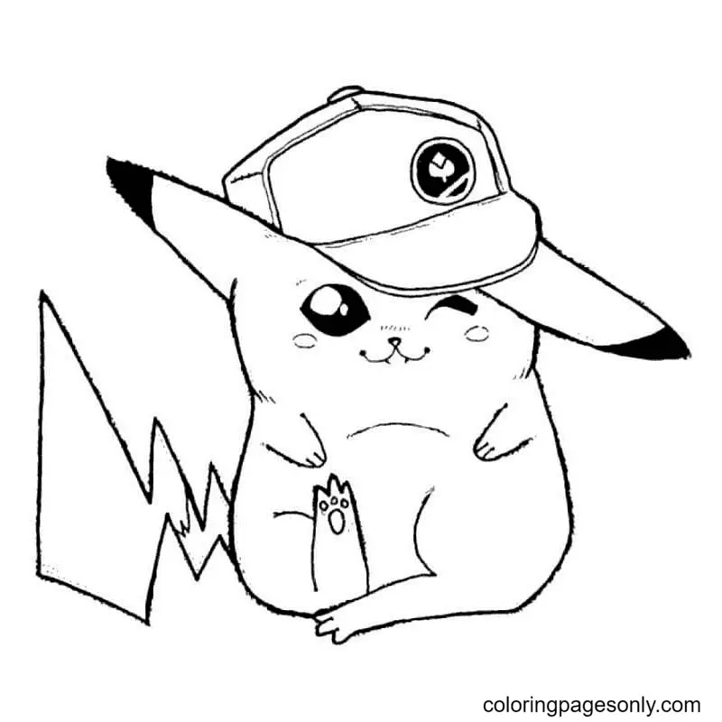 Pikachu Coloring Pages 20