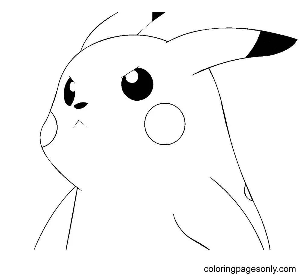 Pikachu Coloring Pages 46