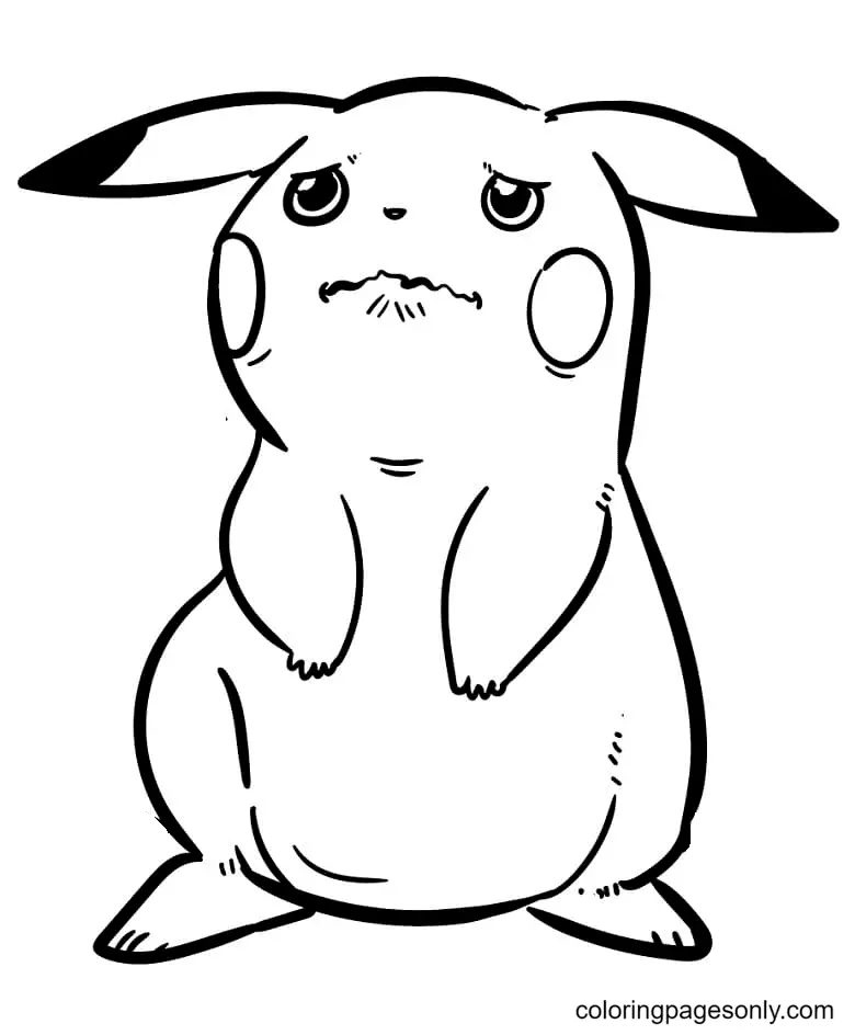 Pikachu Coloring Pages 57