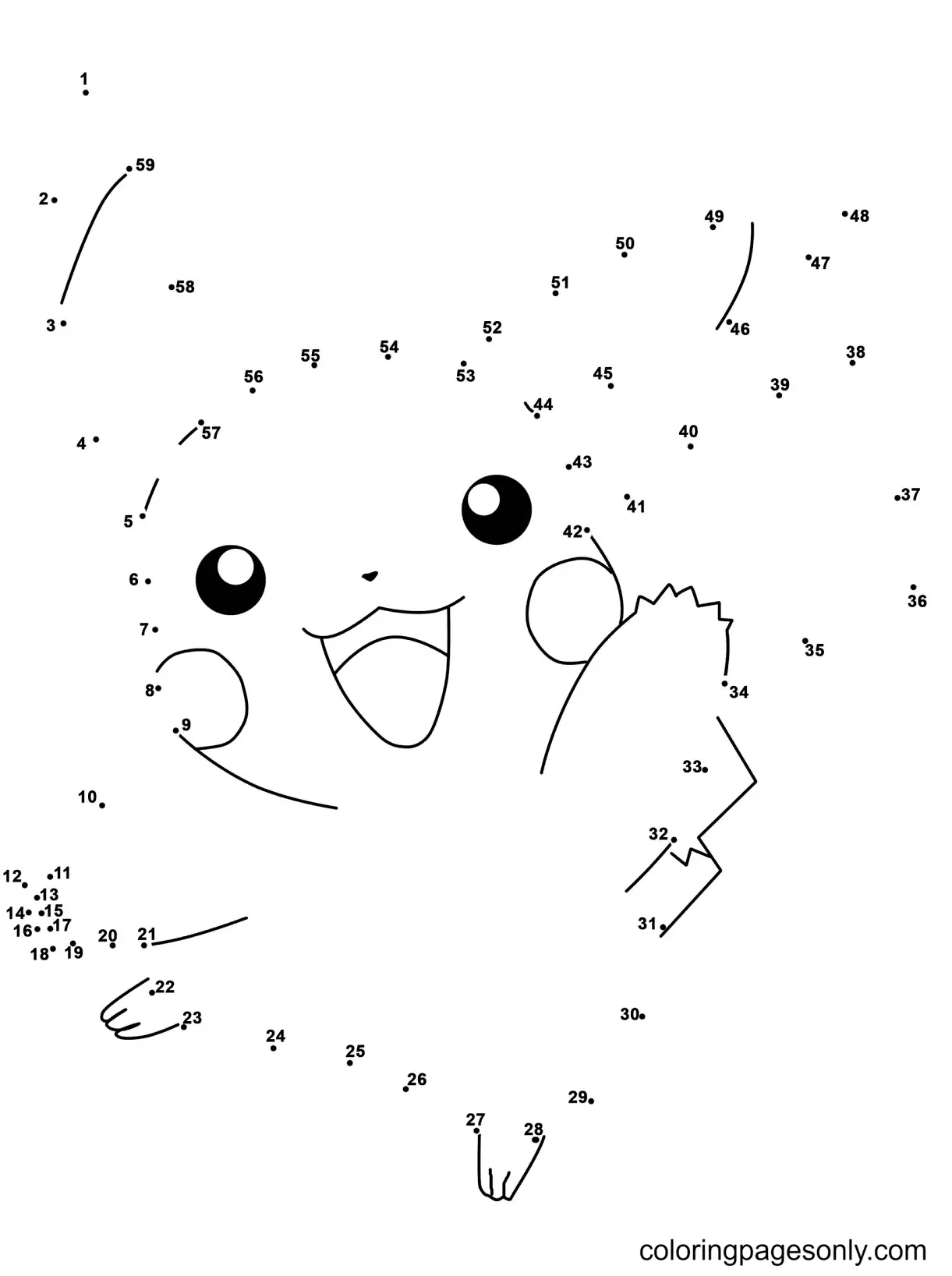 Pikachu Coloring Pages 76