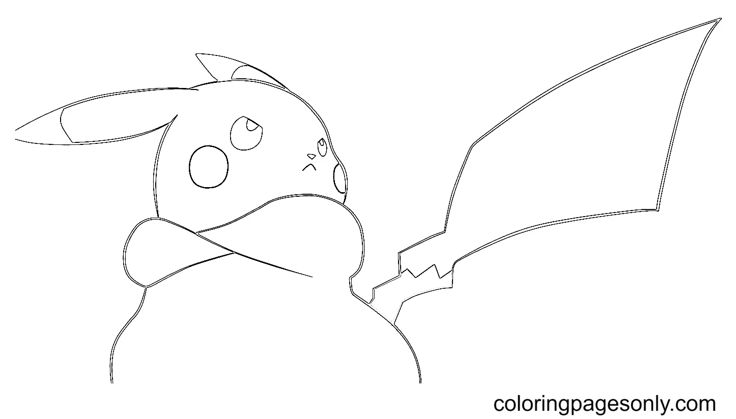 Pikachu Coloring Pages 81