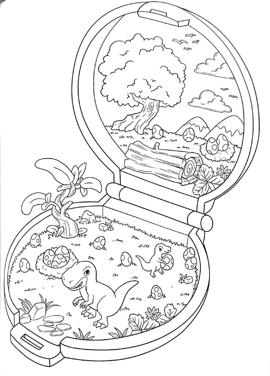 Toys and Dolls coloring pages