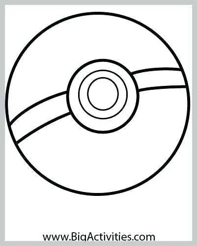 Pokeball Coloring Pages 11