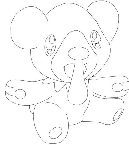 Pokemon Characters Coloring Pages 102