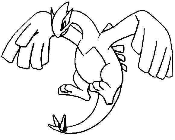 Pokemon Characters Coloring Pages 11