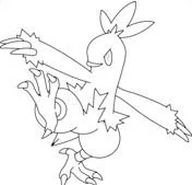 Pokemon Characters Coloring Pages 113