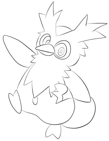 Pokemon Characters Coloring Pages 114