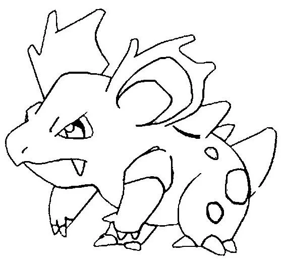 Pokemon Characters Coloring Pages 115