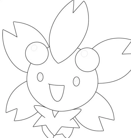 Pokemon Characters Coloring Pages 140