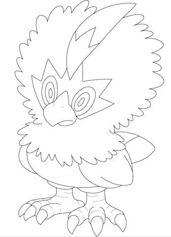 Pokemon Characters Coloring Pages 141