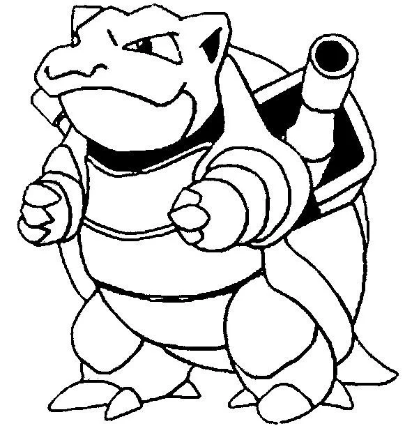 Pokemon Characters Coloring Pages 15