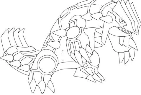 Pokemon Characters Coloring Pages 172