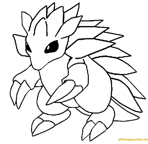 Pokemon Characters Coloring Pages 179