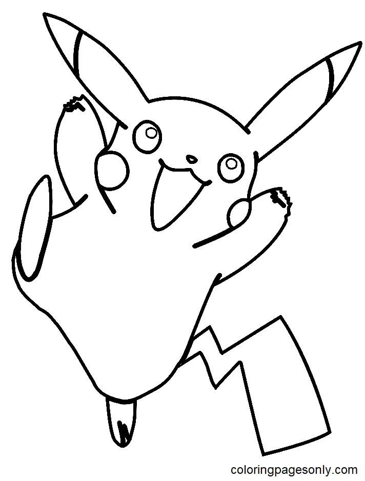 Pokemon Characters Coloring Pages 197