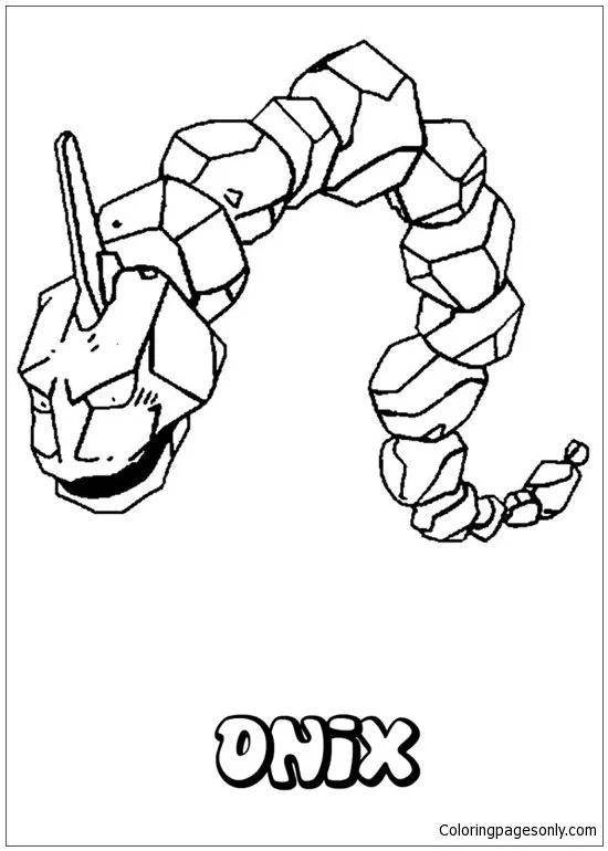 Pokemon Characters Coloring Pages 201