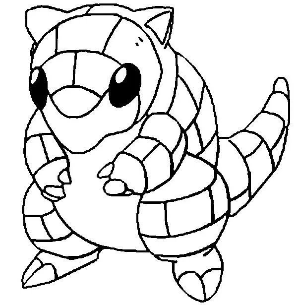 Pokemon Characters Coloring Pages 212