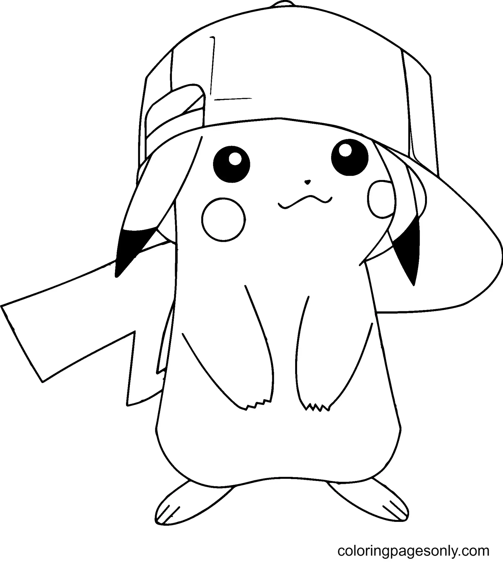 Pokemon Characters Coloring Pages 22