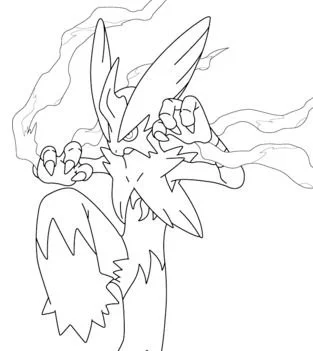 Pokemon Characters Coloring Pages 235