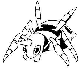 Pokemon Characters Coloring Pages 258