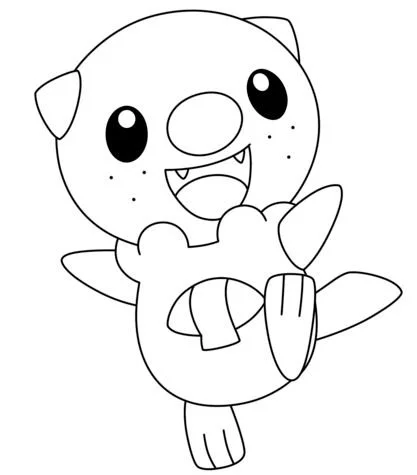 Pokemon Characters Coloring Pages 260