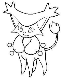 Pokemon Characters Coloring Pages 272