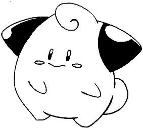 Pokemon Characters Coloring Pages 308