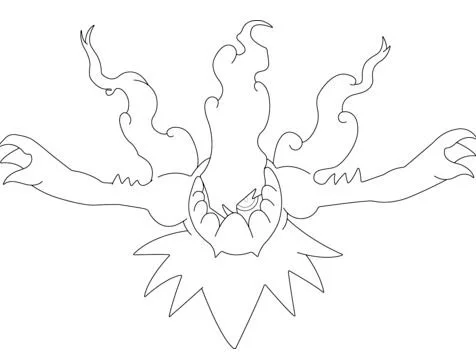 Pokemon Characters Coloring Pages 317