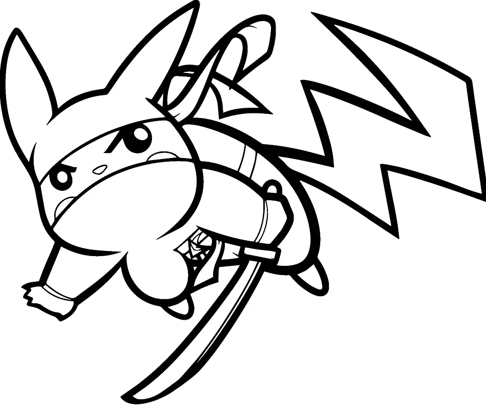 Pokemon Characters Coloring Pages 4