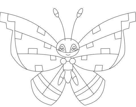 Pokemon Characters Coloring Pages 42