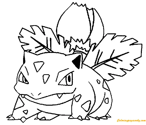 Pokemon Characters Coloring Pages 6