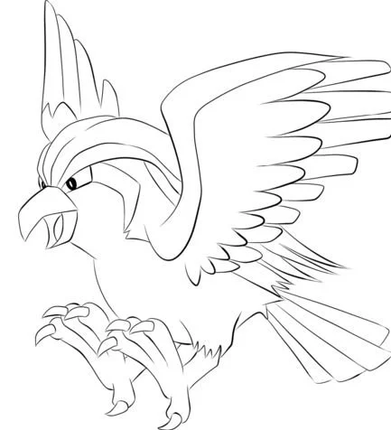 Pokemon Characters Coloring Pages 60