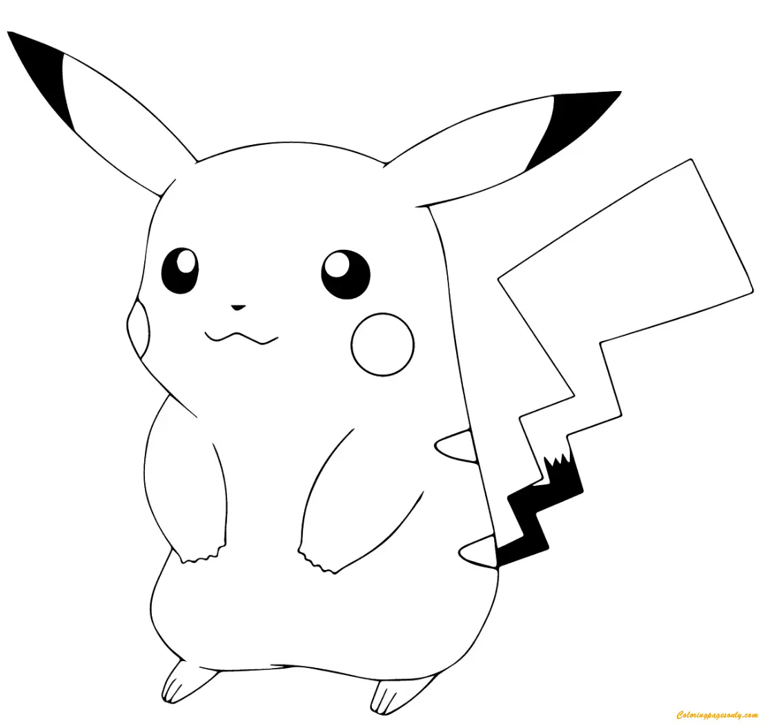 Pokemon Characters Coloring Pages 7