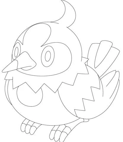 Pokemon Characters Coloring Pages 76