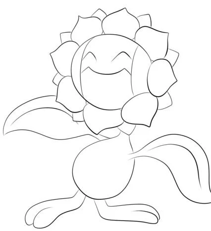 Pokemon Characters Coloring Pages 78