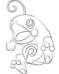 Pokemon Characters Coloring Pages 85