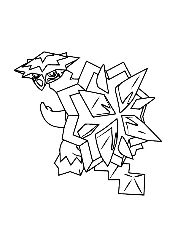 Pokemon Mega Evolution Coloring Pages 15