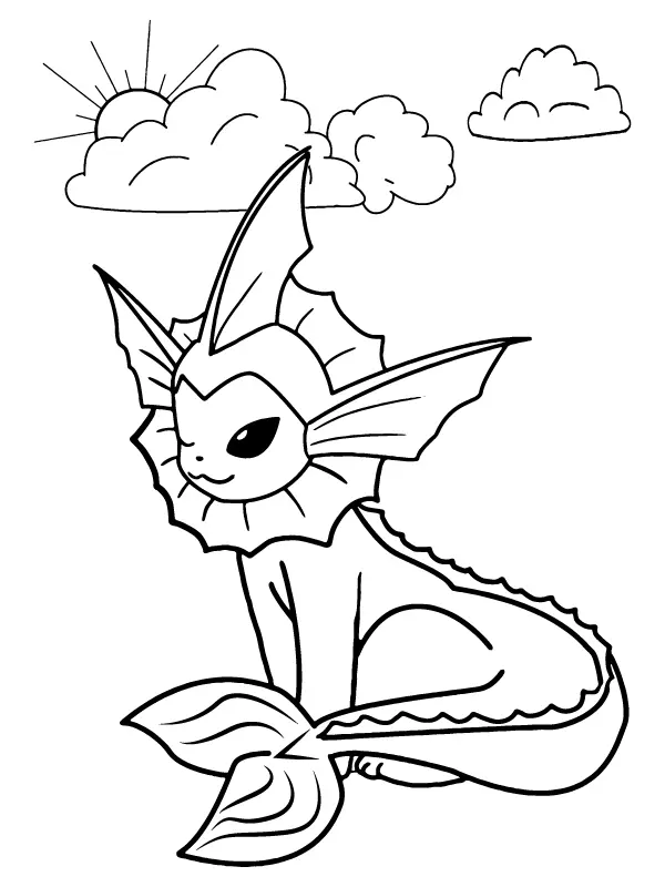 Pokemon Mega Evolution Coloring Pages 16