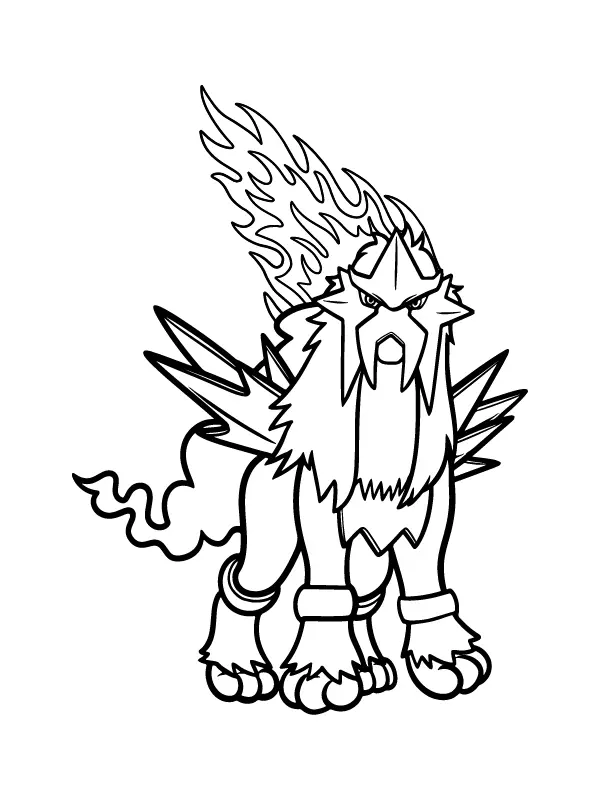 Pokemon Mega Evolution Coloring Pages 33