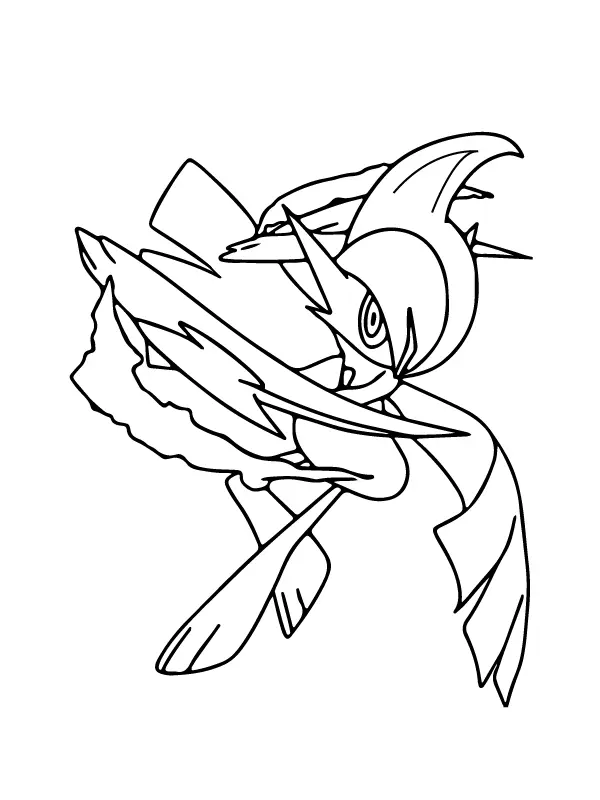 Pokemon Mega Evolution Coloring Pages 6