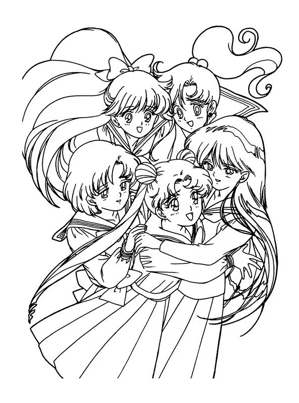 Sailor Moon Coloring Pages 51