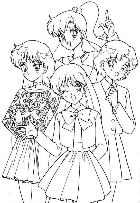 Sailor Moon Coloring Pages 59