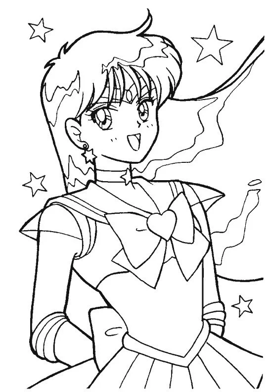 Sailor Moon Coloring Pages 61