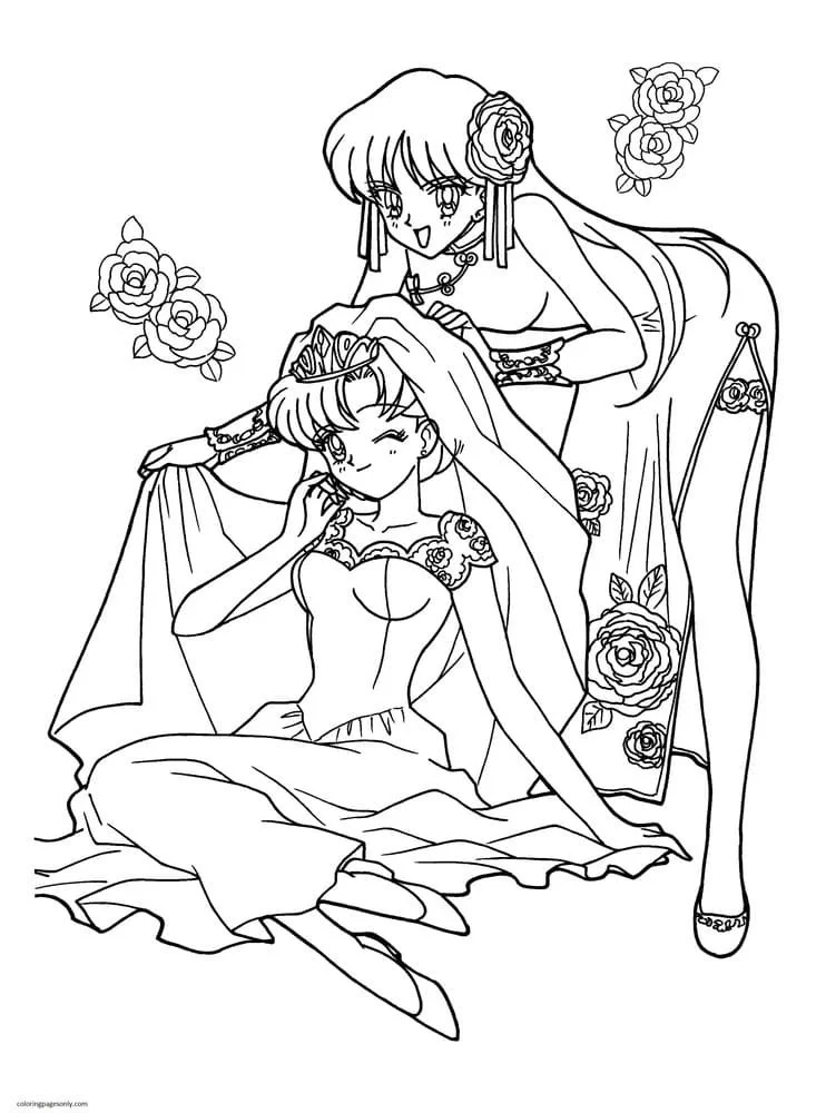 Sailor Moon Coloring Pages 67