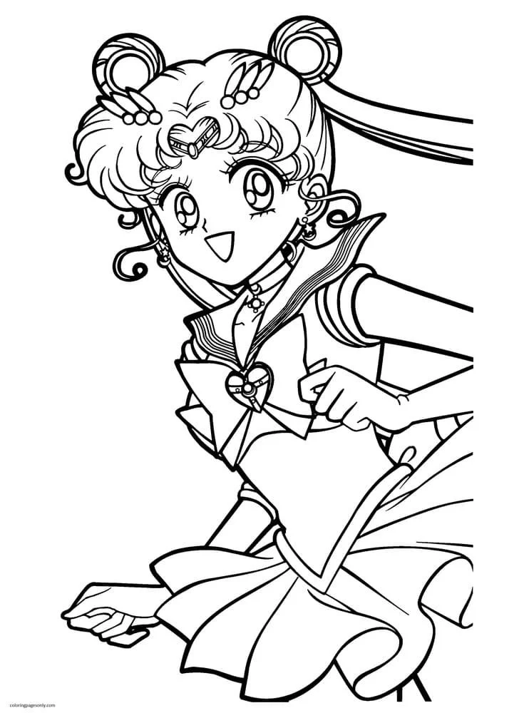 Sailor Moon Coloring Pages 68