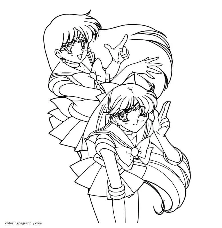 Sailor Moon Coloring Pages 72