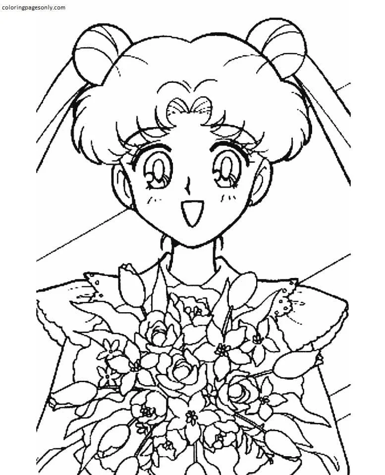 Sailor Moon Coloring Pages 80