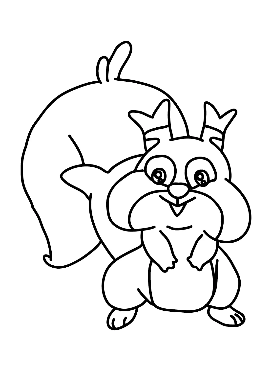 Skwovet Coloring Pages 5