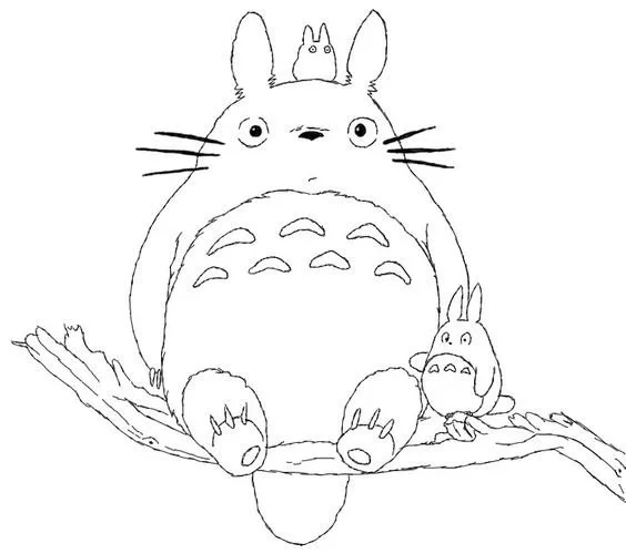 Studio Ghibli Coloring Pages 24