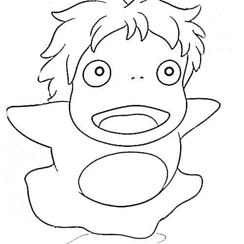 Studio Ghibli Coloring Pages 32