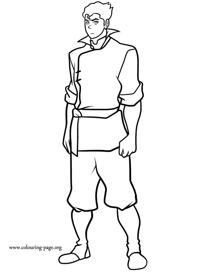 The Legend of Korra Coloring Pages 13